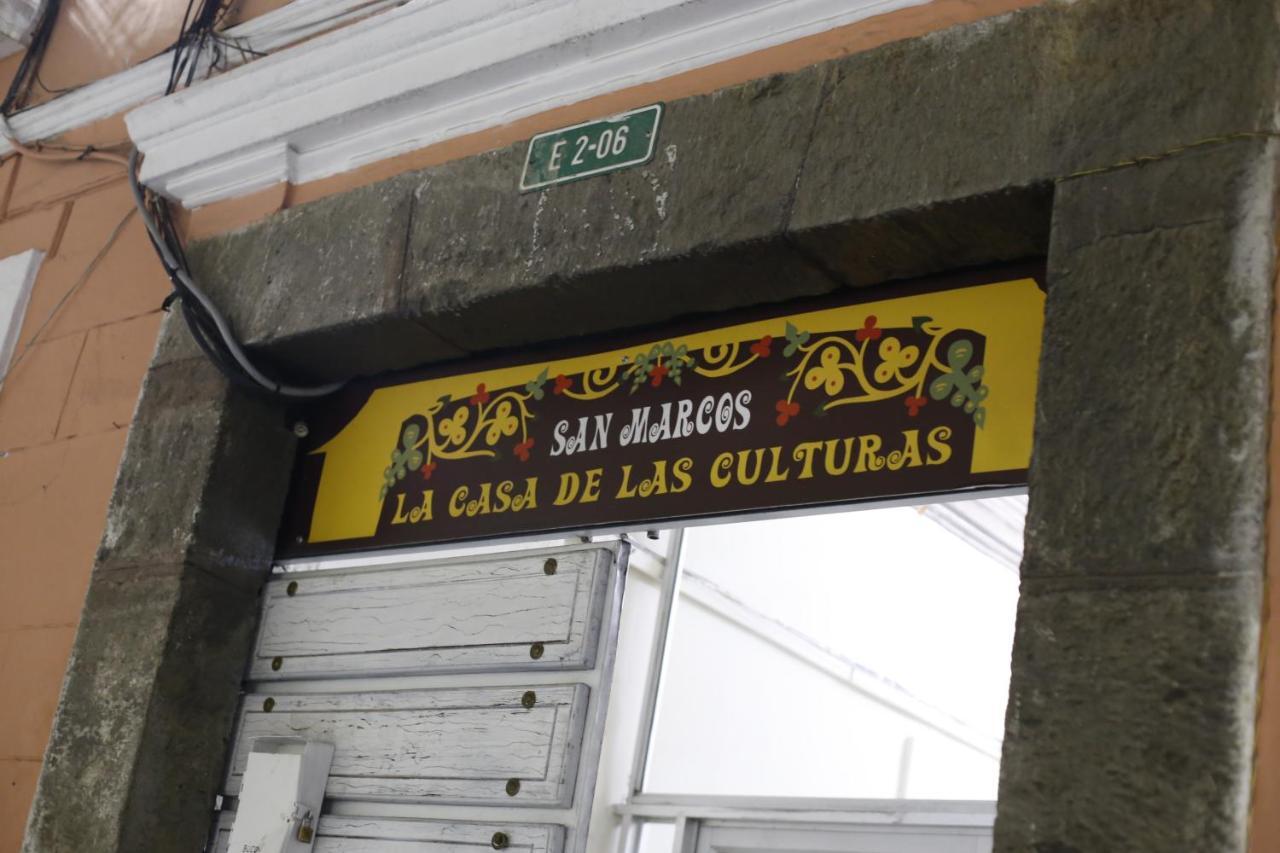San Marcos Cultural & Guesthouse Quito Exteriör bild